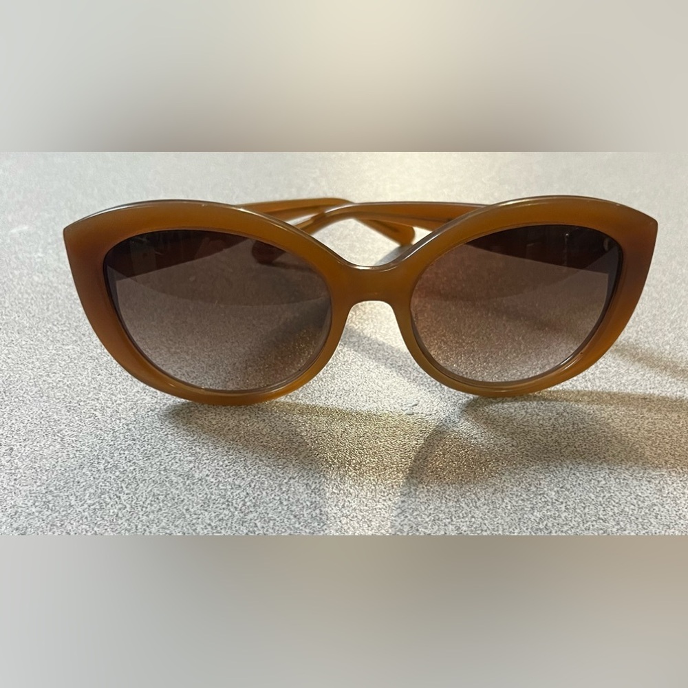 Kate Spade New York Cat Eye Sunglasses Light Carmel Brown Sunglasses